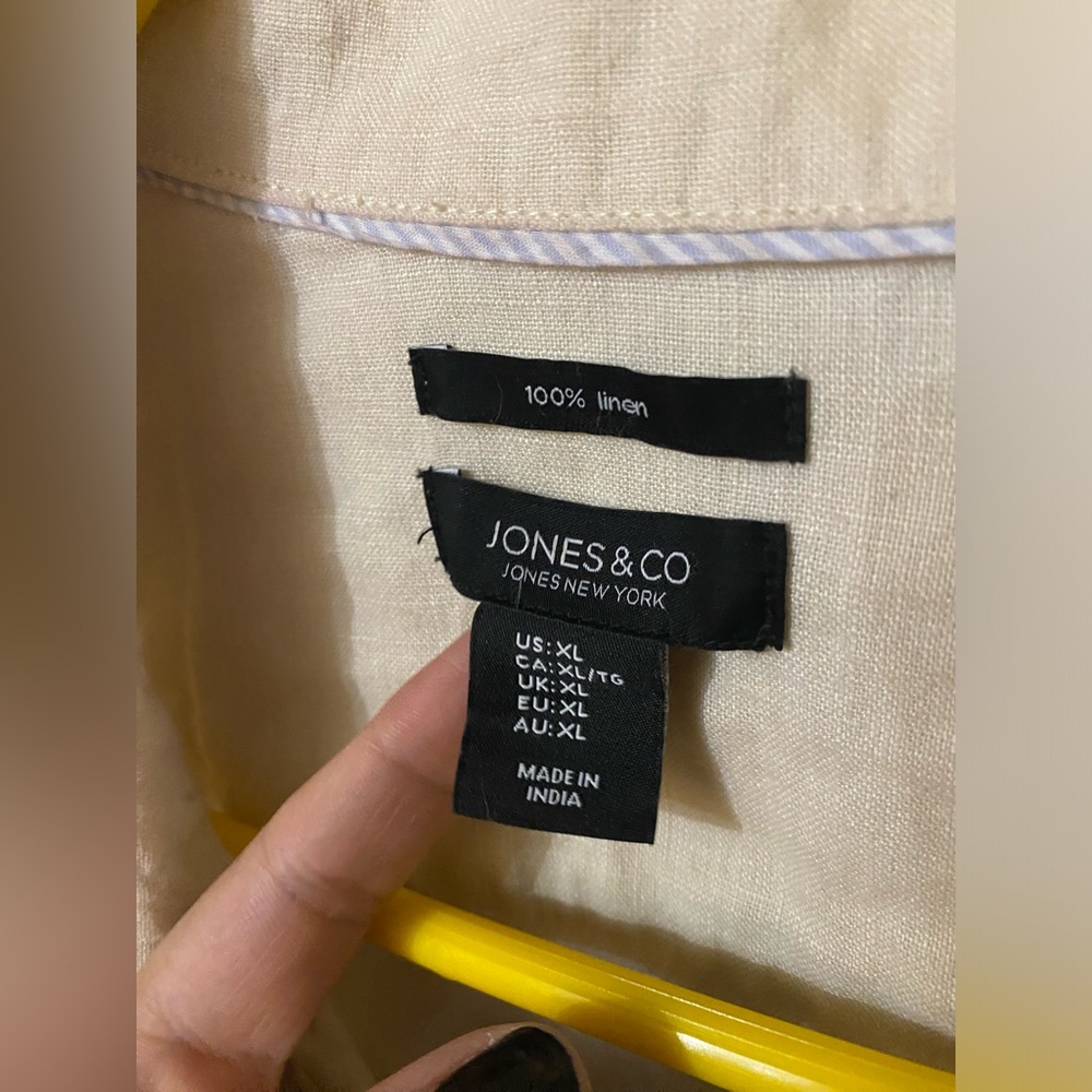 Jones & Co Linen Jacket - Picture 4 of 5